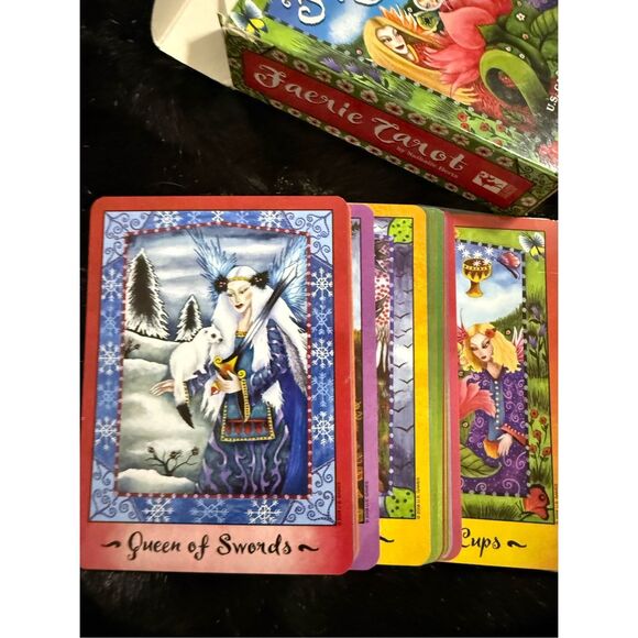 Faerie Tarot Cards Deck Natalie Hertz Esoteric Telling Us Games Systems - Picture 6 of 11